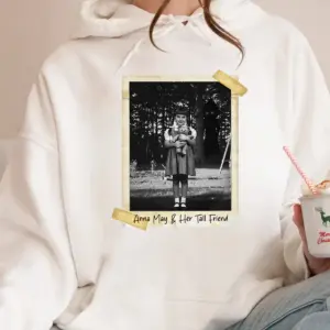 Personalized Flatwoods Monster Horror Hoodie | Custom Face in Chilling 1950s Photo, Spooky Hooded Sweatshirt 24 Personalized Flatwoods Monster Horror Hoodie Custom Face in Chilling 1950s Photo