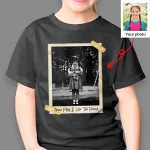Personalized Flatwoods Monster Horror Shirt | Custom Face in Chilling 1950s Photo, Spooky Tee 22 Personalized Flatwoods Monster Horror Shirt Custom Face in Chilling 1950s Photo Spooky Tee
