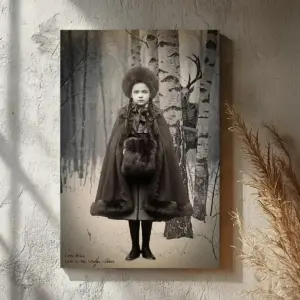 Personalized Wendigo Canvas | Custom Face 19th Century Photo, Gothic Horror Cryptid Wall Art 27 Personalized Wendigo Canvas Custom Face 19th Century Photo Gothic Horror Cryptid Wall Art