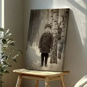 Personalized Wendigo Canvas | Custom Face 19th Century Photo, Gothic Horror Cryptid Wall Art 30 Personalized Wendigo Canvas Custom Face 19th Century Photo Gothic Horror Cryptid Wall Art