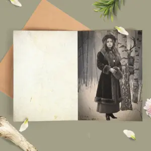 Personalized Wendigo Card | Custom Face 19th Century Photo, Gothic Horror Cryptid Greeting Card 15 personalized Wendigo Card Custom Face 19th Century Photo Gothic Horror Cryptid Greeting Card