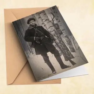 Personalized Wendigo Card | Custom Face 19th Century Photo, Gothic Horror Cryptid Greeting Card 18 Personalized Wendigo Card Custom Face 19th Century Photo Gothic Horror Cryptid Greeting Card