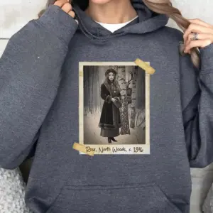 Custom Face 19th Century Horror Hoodie Wendigo Personalized Cryptid Sweatshirt