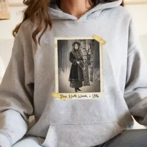 Custom Face 19th Century Horror Hoodie Wendigo Personalized Cryptid Sweatshirt