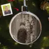 Personalized Wendigo Ornament Horror Custom Face 19th Century Photo Gothic Cryptid Decor