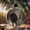 Personalized Wendigo Ornament Horror Custom Face 19th Century Photo Gothic Cryptid Decor