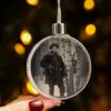 Personalized Wendigo Ornament Horror Custom Face 19th Century Photo Gothic Cryptid Decor