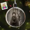 Personalized Wendigo Ornament Horror Custom Face 19th Century Photo Gothic Cryptid Decor