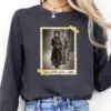 Personalized Wendigo Long Sleeve Tee Custom Face 19th Century Photo Gothic Horror Cryptid Crewneck