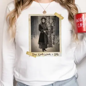 Personalized Wendigo Long Sleeve Tee | Custom Face 19th Century Photo, Gothic Horror Cryptid Crewneck 23 Personalized Wendigo Long Sleeve Tee Custom Face 19th Century Photo Gothic Horror Cryptid Crewneck