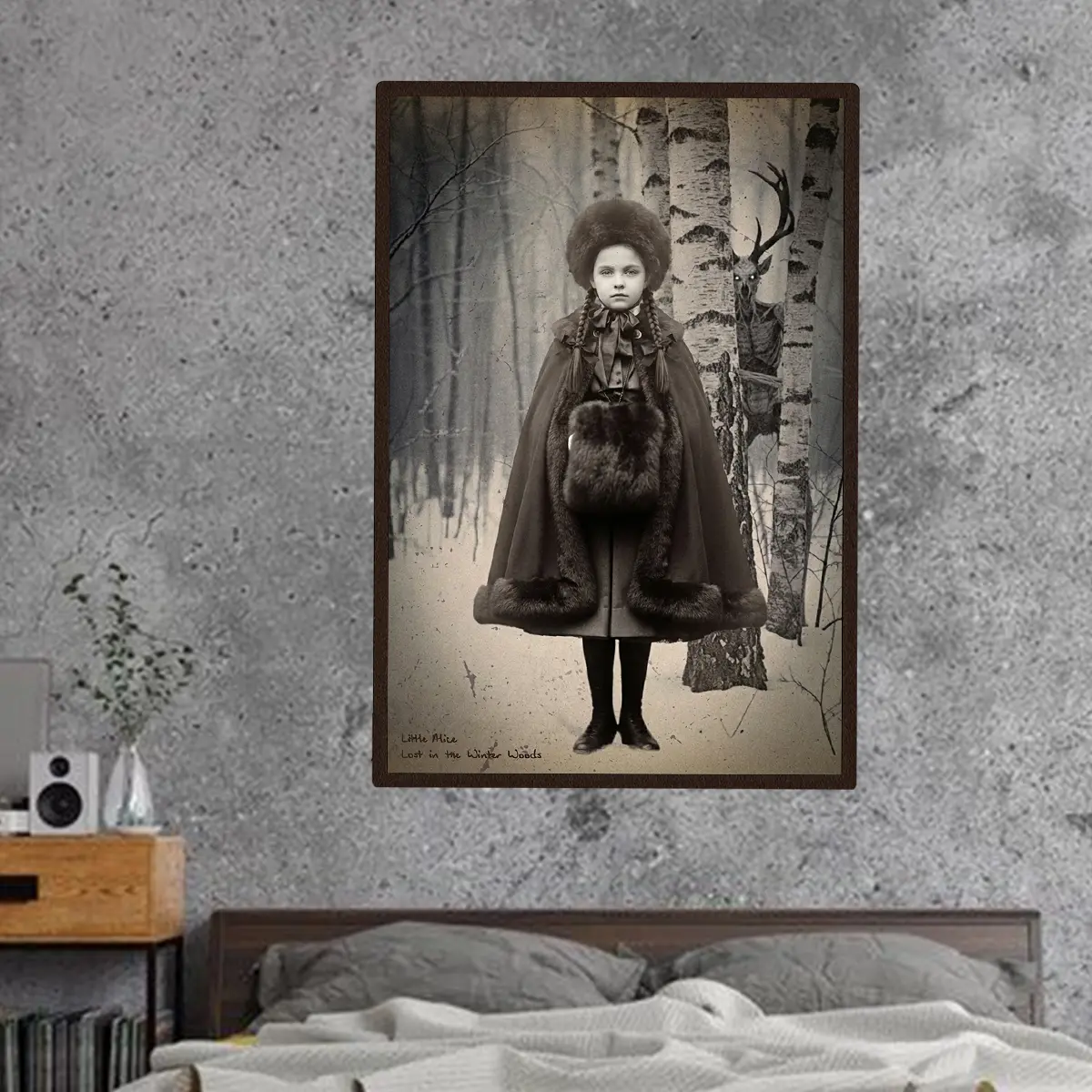 Personalized Wendigo Poster | Custom Face 19th Century Photo, Gothic Horror Cryptid Wall Art 10 Personalized Wendigo Poster Custom Face 19th Century Photo Gothic Horror Cryptid Wall Art