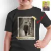 Personalized Wendigo Shirt Custom Face 19th Century Photo Gothic Horror Cryptid Tee