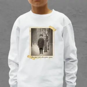 Personalized Wendigo Shirt Custom Face 19th Century Photo Gothic Horror Cryptid Tee