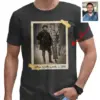 Personalized Wendigo Shirt Custom Face 19th Century Photo Gothic Horror Cryptid Tee