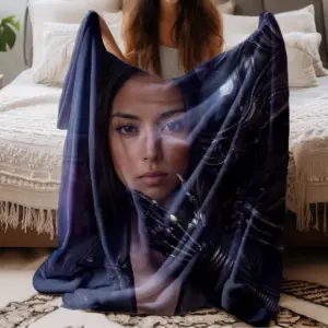 Custom Photo Alien Valentine Blanket | Perfect Organism Bio-Mechanical Dark Sci-Fi Romance Cozy 13 Custom Photo Alien Valentine Blanket Perfect Organism Bio-Mechanical Dark Sci-Fi Romance Cozy