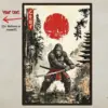 Custom Bigfoot Samurai Poster Personalized Japanese Kanji Name Sasquatch Ukiyo-e Art Decor
