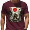 Custom Bigfoot Samurai Shirt Personalized Japanese Kanji Name Sasquatch Ukiyo-e Tee