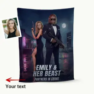 Custom Face Bigfoot Couple Blanket | Mr & Mrs Smith Sasquatch Valentine Anniversary Cozy 23 Custom Face Bigfoot Couple Blanket Mr & Mrs Smith Sasquatch Valentine Anniversary Cozy