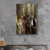 Custom Face Star Wars Bigfoot Family Canvas Funny Personalized Sasquatch Wall Art