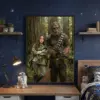 Custom Face Star Wars Bigfoot Family Wooden Jigsaw Puzzle Funny Personalized Sasquatch Gift