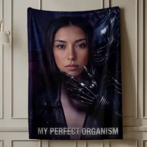 Custom Photo Alien Valentine Blanket | Perfect Organism Bio-Mechanical Dark Sci-Fi Romance Cozy 12 Custom Photo Alien Valentine Blanket Perfect Organism Bio-Mechanical Dark Sci-Fi Romance Cozy
