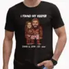 Funny Custom Face Bigfoot Couple Valentine Shirt Personalized Text Photo Sasquatch Anniversary