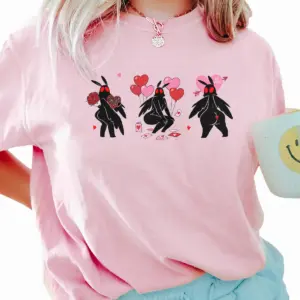 Sexy Mothman Valentine Shirt Funny Twerking Cryptid Booty Tee Spooky Naughty Love Gift