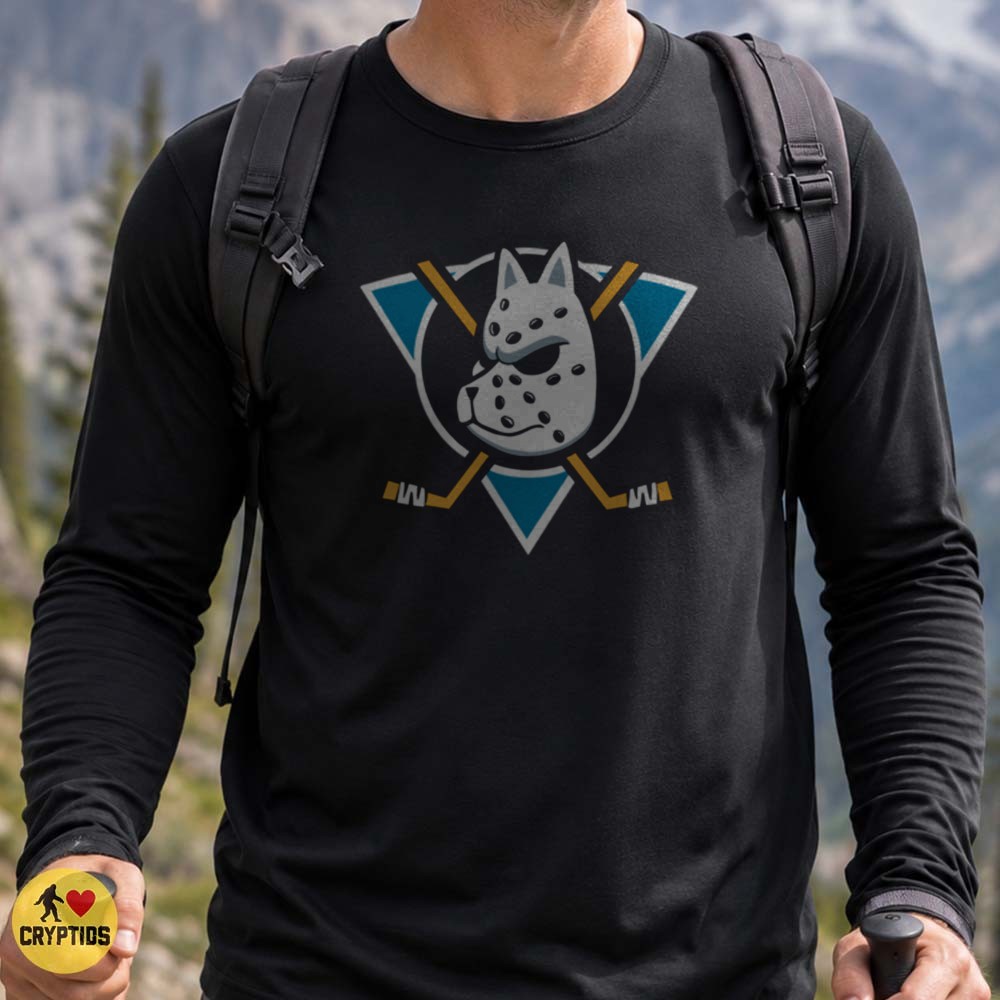 Anaheim Ducks Kitsune Mask Hockey Logo Parody T-Shirt 1 Anaheim Ducks Kitsune Mask Hockey Logo Parody Shirt