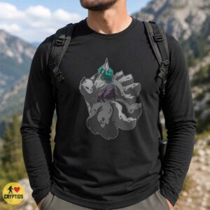 Aromantic Pride Nine Tailed Kitsune Fox Yokai Shirt