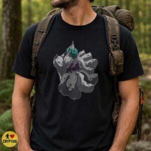 Aromantic Pride Nine Tailed Kitsune Fox Yokai Shirt