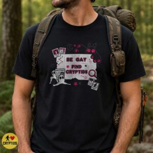 Be Gay Find Cryptids Cute LGBT Cryptid Hunter T-Shirt 7 Be Gay Find Cryptids Cute LGBT Cryptid Hunter Shirt
