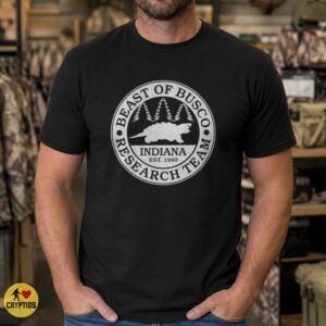Beast of Busco Indiana Cryptid Giant Turtle Research Team Est 1949 Shirt