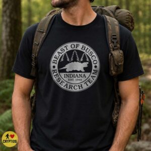 Beast of Busco Indiana Cryptid Giant Turtle Research Team Est 1949 Shirt