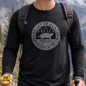 Beast of Busco Indiana Cryptid Giant Turtle Research Team Est 1949 Shirt