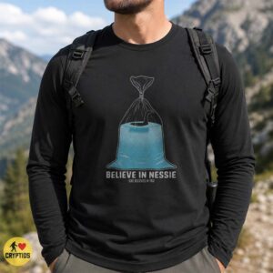 Believe In Nessie Funny Loch Ness Monster Fish Bag Shirt