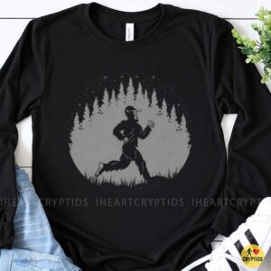 Bigfoot Baseball Player Sasquatch Sports Cryptid Shirt