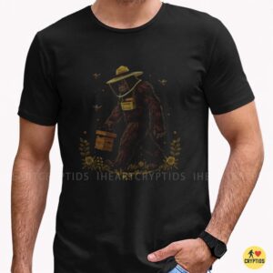 Bigfoot Beekeeper Sasquatch Honey Bee Cryptid T-Shirt 6 Bigfoot Beekeeper Sasquatch Honey Bee Cryptid Shirt