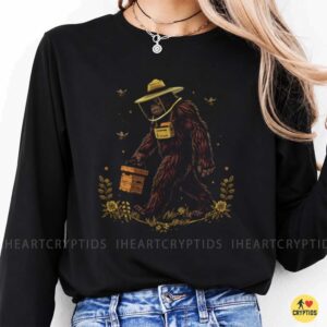 Bigfoot Beekeeper Sasquatch Honey Bee Cryptid T-Shirt 9 Bigfoot Beekeeper Sasquatch Honey Bee Cryptid Shirt