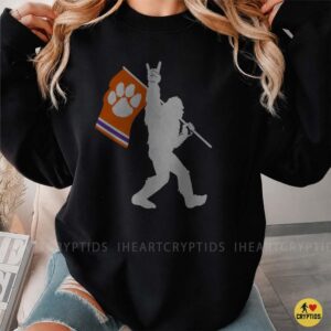 Bigfoot Clemson Tigers Flag Shirt