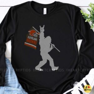 Bigfoot Cleveland Browns Flag Shirt