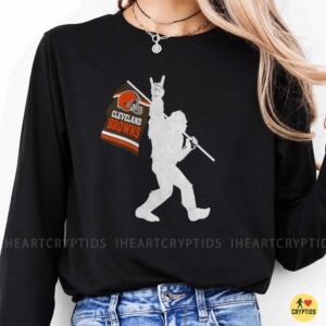 Bigfoot Cleveland Browns Flag Shirt