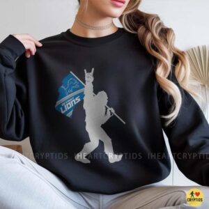 Bigfoot Detroit Lions Shirt Funny Sasquatch Detroit Football Fan Tee 7 Bigfoot Detroit Lions Shirt
