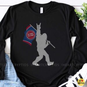 Bigfoot Detroit Pistons Shirt Funny Sasquatch Motor City Basketball Tee 6 Bigfoot Detroit Pistons Shirt