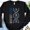Bigfoot DNA Sasquatch Genetics Cryptid Believer Shirt