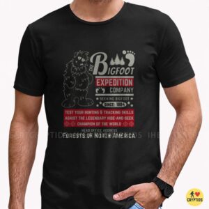 Bigfoot Expedition Company Seeking Bigfoot Sasquatch Shirt
