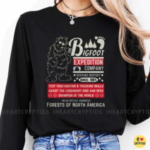Bigfoot Expedition Company Seeking Bigfoot Sasquatch Shirt