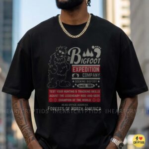 Bigfoot Expedition Company Seeking Bigfoot Sasquatch Shirt