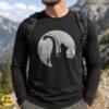 Bigfoot Fishing on Loch Ness Monster Full Moon Funny Cryptid T-Shirt 5 Bigfoot Fishing on Loch Ness Monster Full Moon Funny Shirt