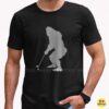 Bigfoot Golf Silhouette Sasquatch Cryptid Golfer T-Shirt 7 Bigfoot Golf Silhouette Sasquatch Cryptid Golfer Shirt