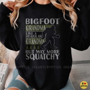 Bigfoot Grandma Like A Regular Grandma But Way More Squatchy Funny Gift T-Shirt 8 Bigfoot Grandma Like A Regular Grandma But Way More Squatchy Funny Shirt